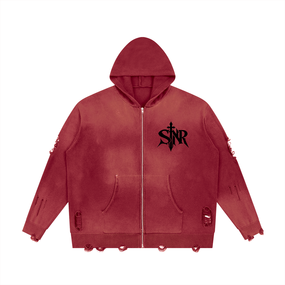 SINR REBEL | DISTRESSED ZIP