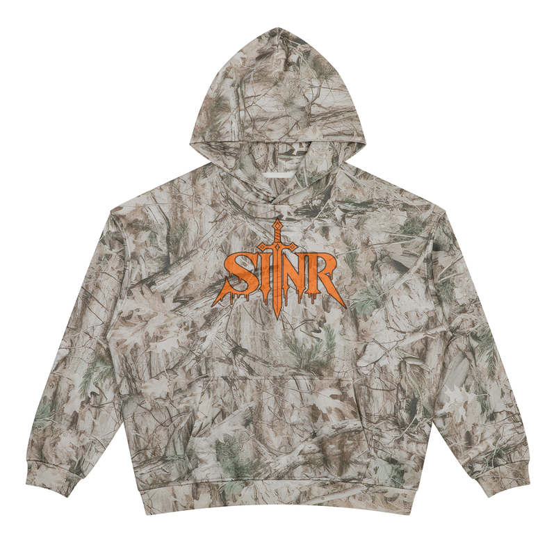 SINR REBEL | FLEECE CAMO HOODIE