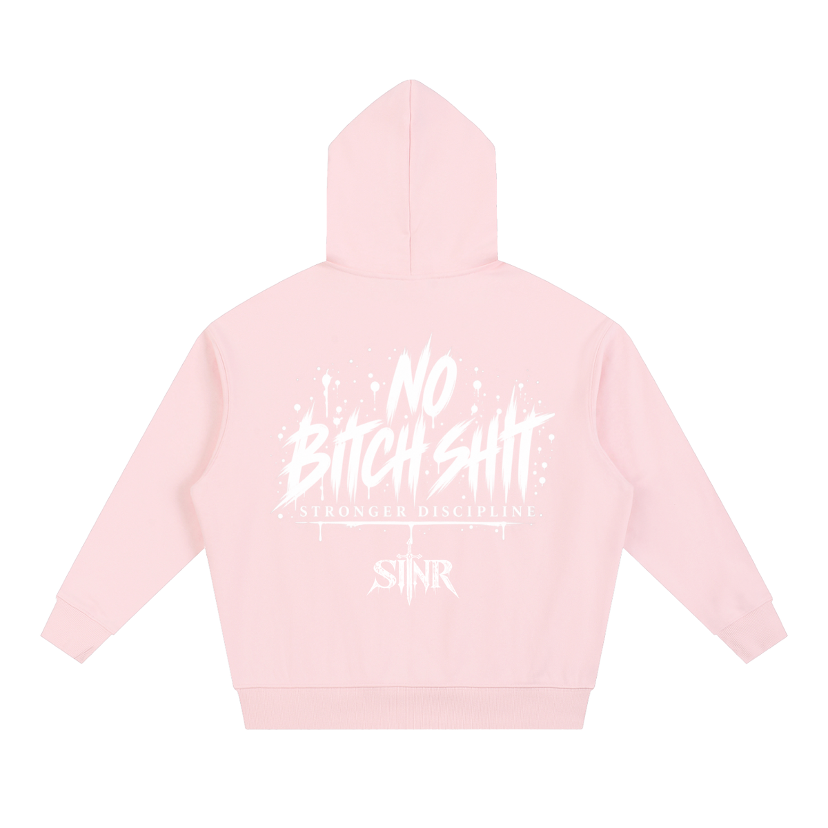 SINR REBEL | No Bitch Shit Heavyweight Hoodie