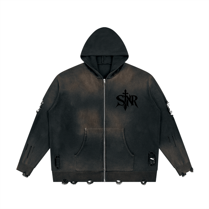 SINR REBEL | DISTRESSED ZIP