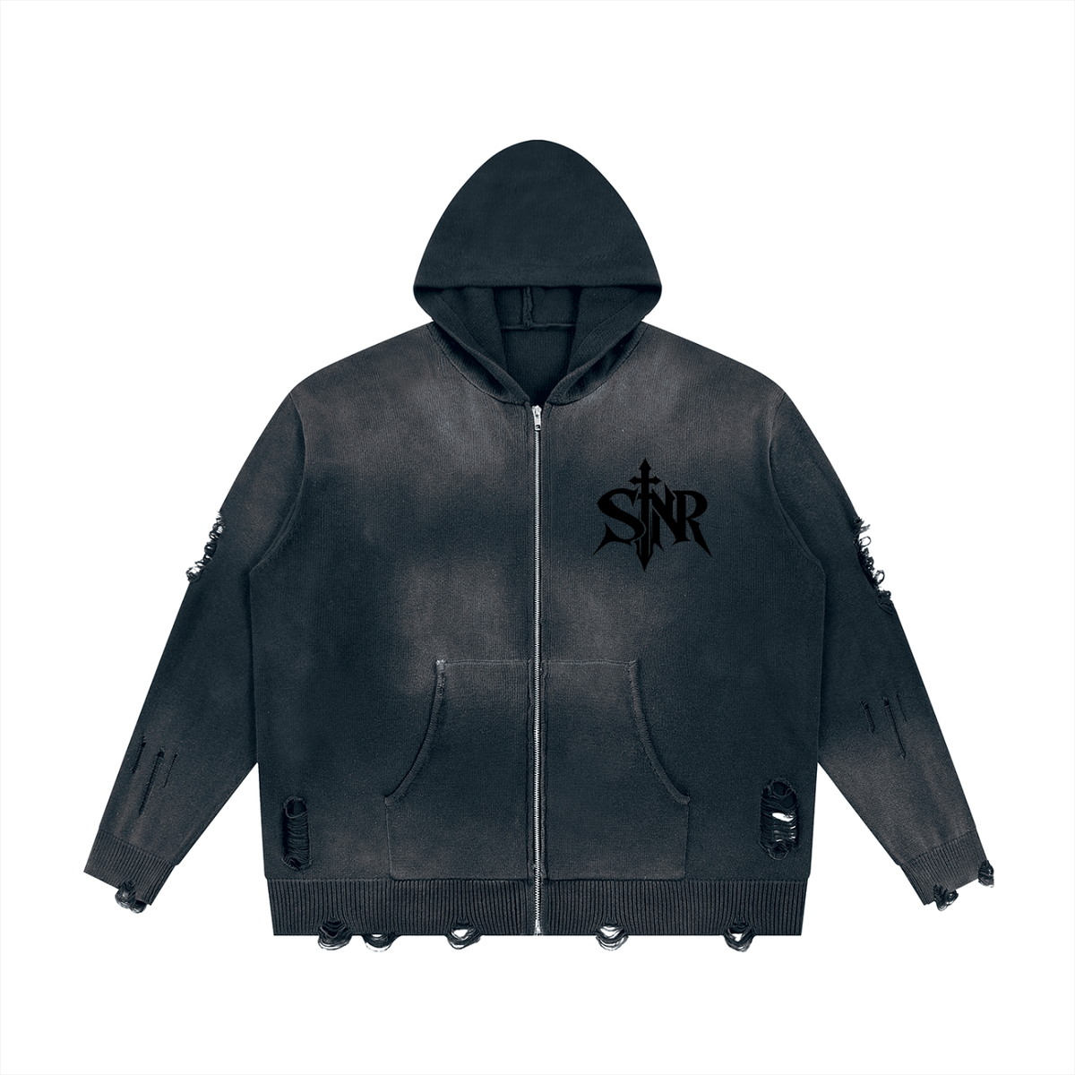 SINR REBEL | DISTRESSED ZIP