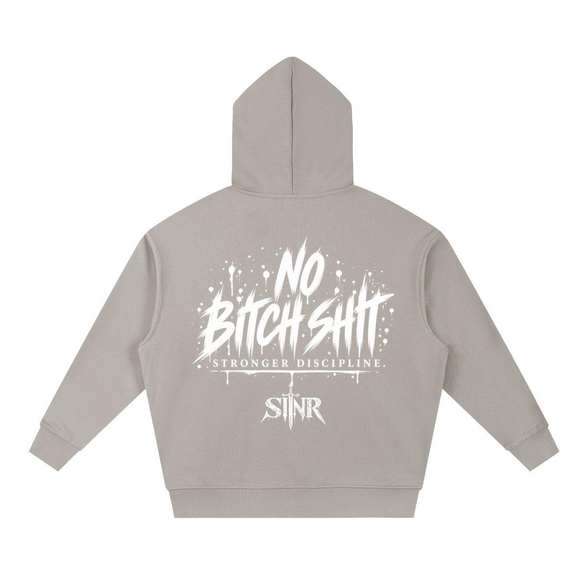 SINR REBEL | No Bitch Shit Heavyweight Hoodie