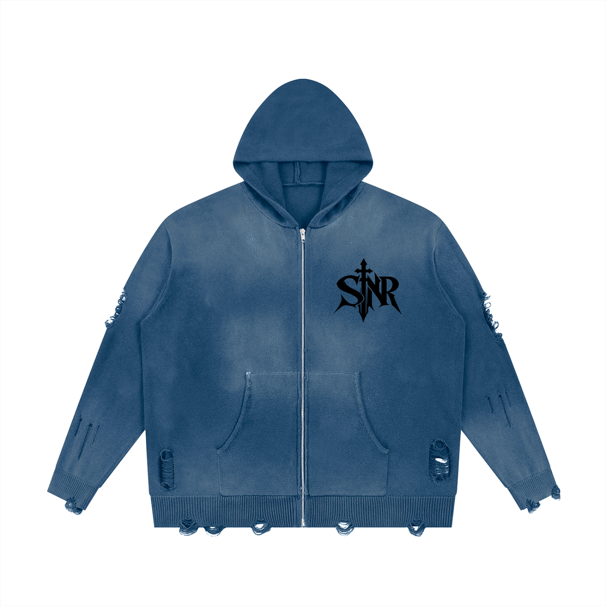 SINR REBEL | DISTRESSED ZIP