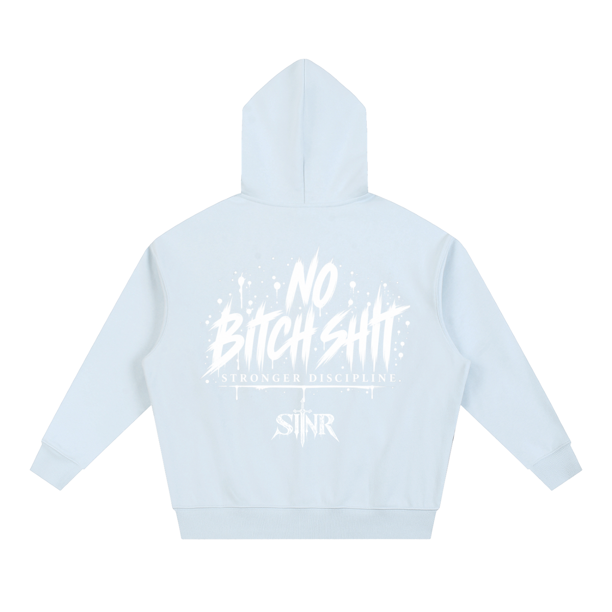 SINR REBEL | No Bitch Shit Heavyweight Hoodie